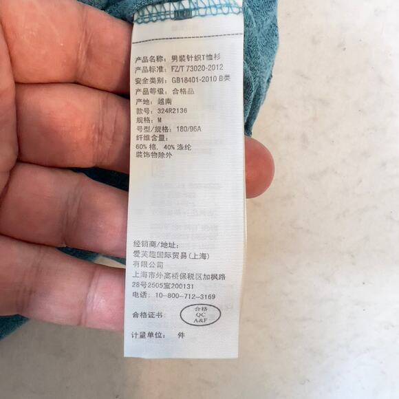 Hollister T-Shirts *Lot of 2* Men M Logo Cali Teal Blue w Bird & Slate Blue Grey - Picture 14 of 16